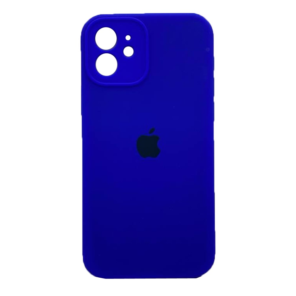 Silicone Case Full Camera Protective (AA) для iPhone 12 (6.1") (Elecrtic)-0