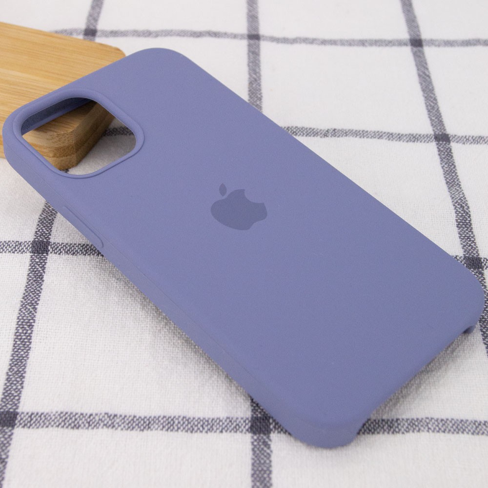 Silicone Case (AA) для iPhone 12 Pro Max (6.7") (Lavender Gray)-1