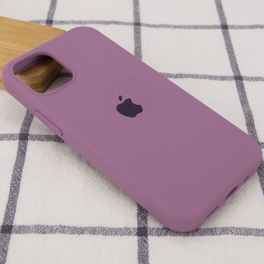 Silicone Case Full Protective (AA) для iPhone 12 Pro Max (6.7") (Lilac Pride)-1