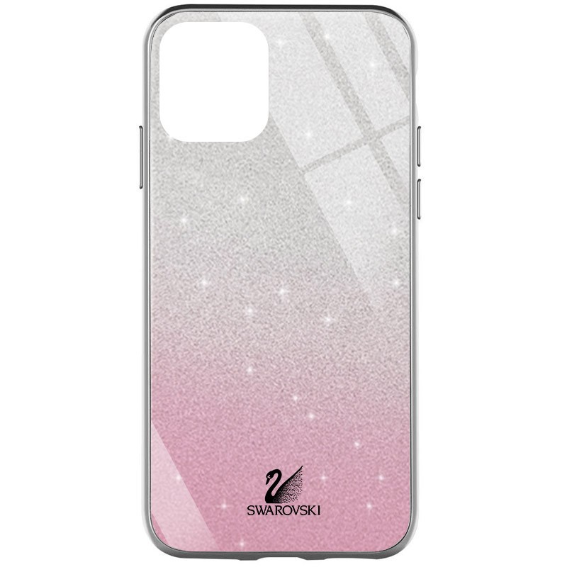 Накладка Glass SW для IPhone 12 Pro Max рожева-0