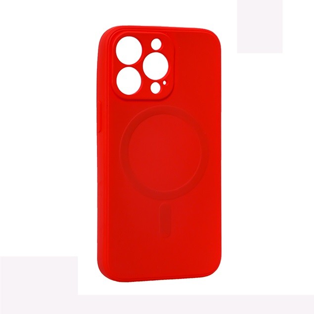 Накладка Full soft для Iphone 12 Pro Max  (Red)-0