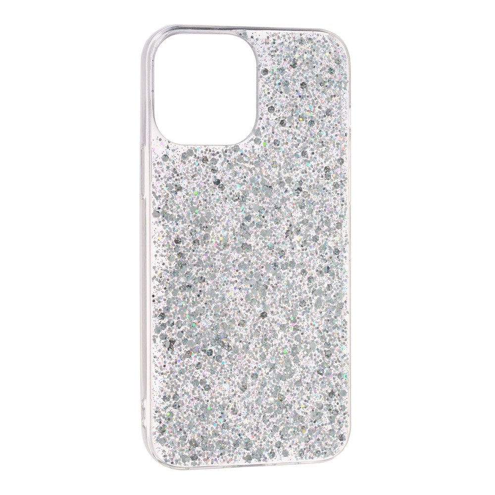 Накладка Fashion Shine для iPhone 12 Pro Max (срібна)-0