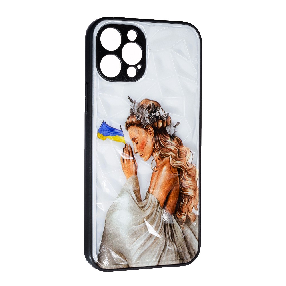 Накладка Prisma Ladies для Iphone 12 Pro Max Pray for Ukraine-0
