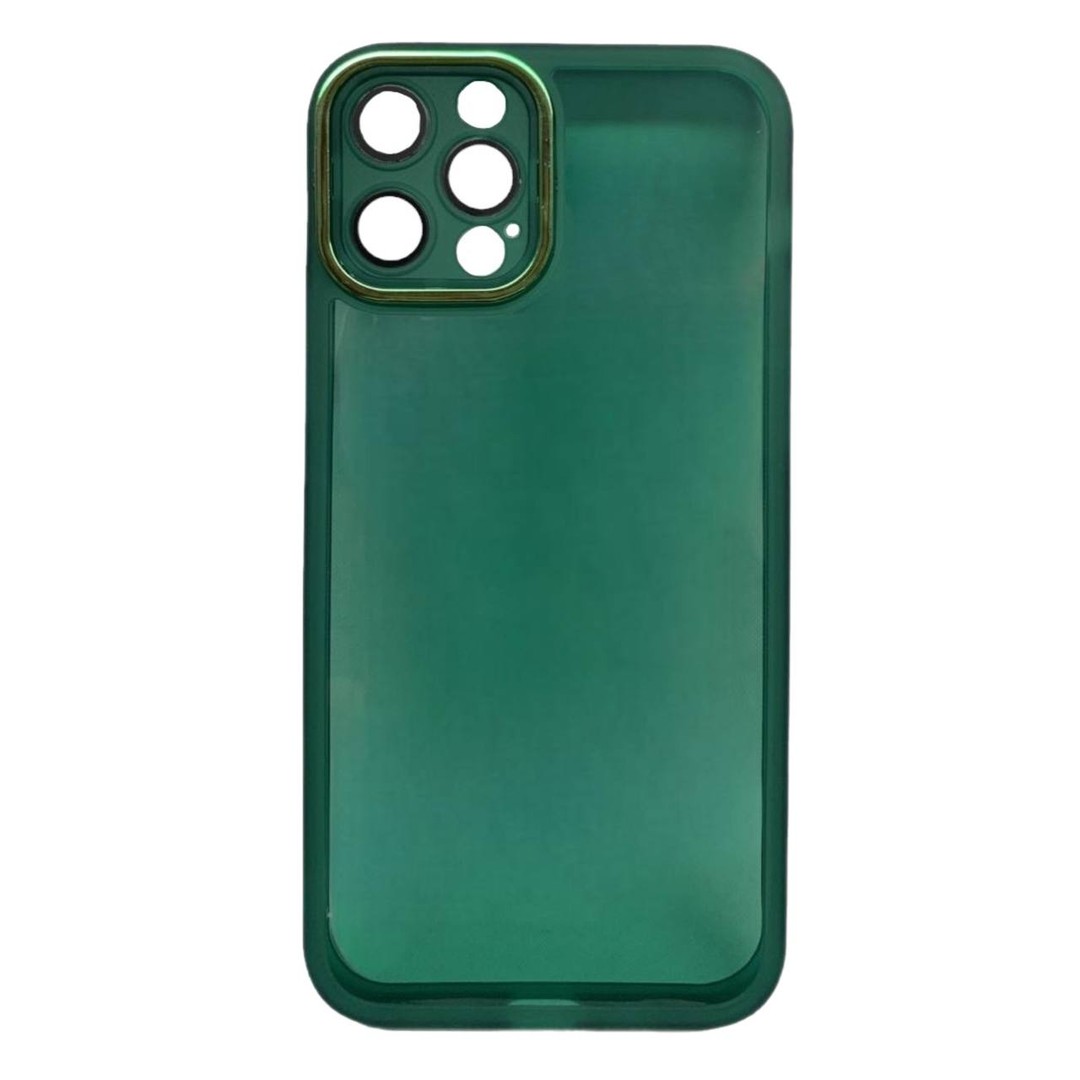 Накладка GUARD Camera Glass Protection для Iphone 12 Pro зелена-0