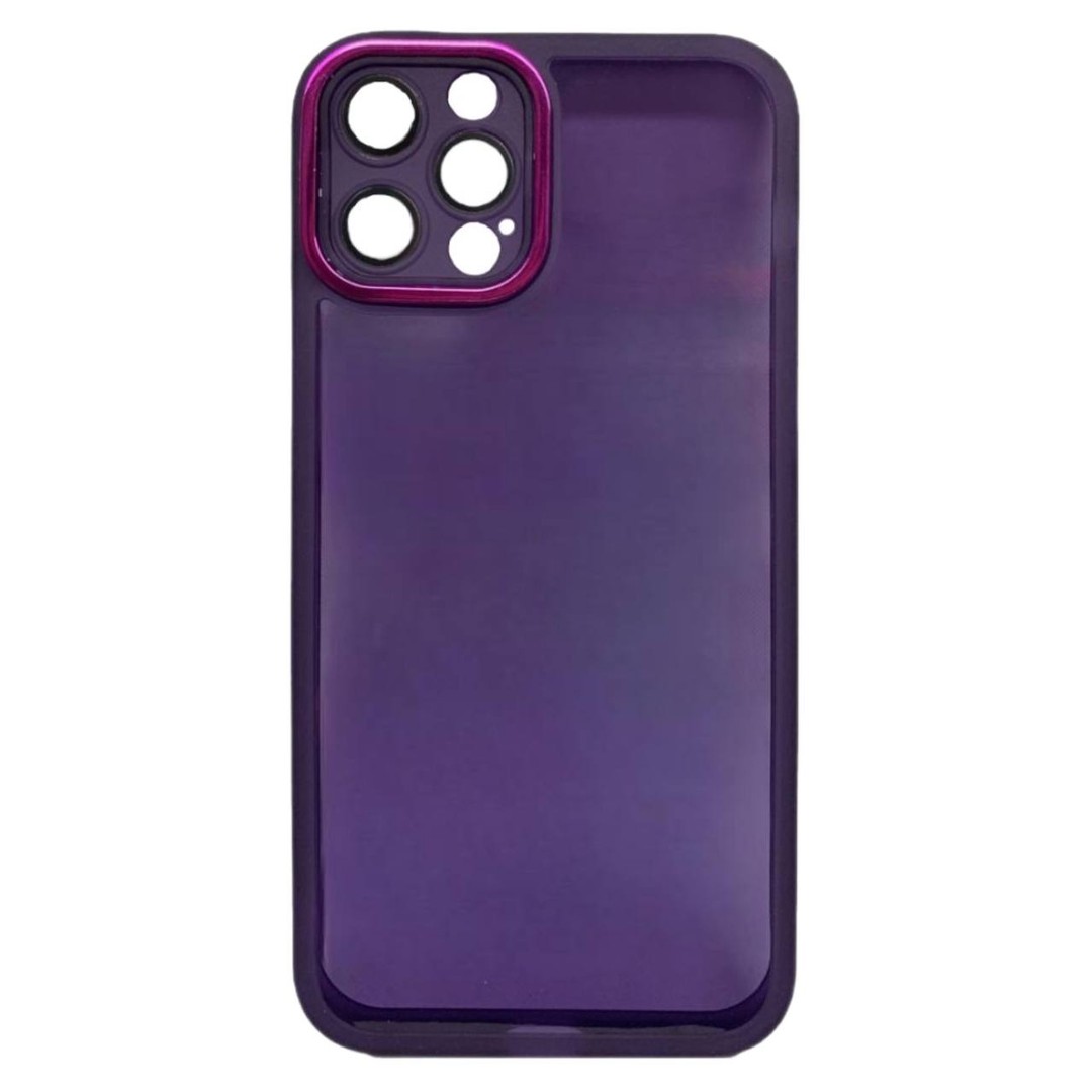 Накладка GUARD Camera Glass Protection для Iphone 12 Pro фіолетова-0