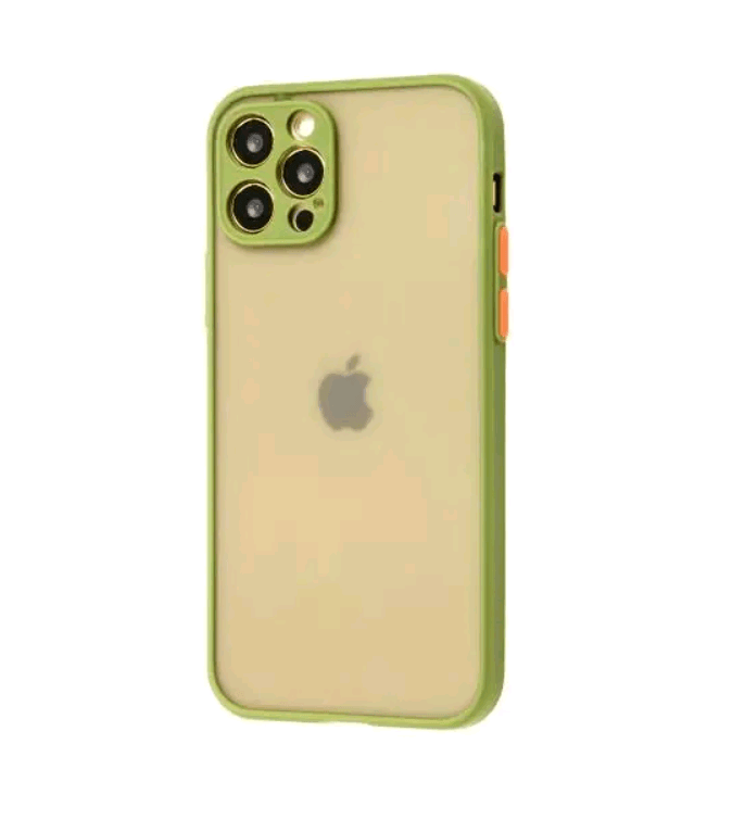 Накладка Totu Gingle Camera для IPhone 12 Pro хакі-0
