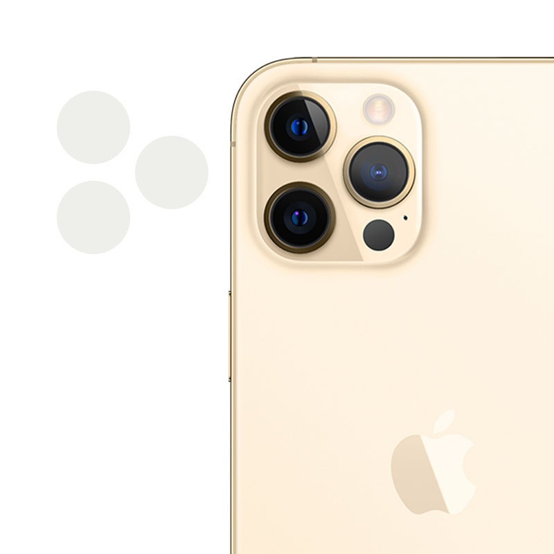 Гнучке захисне скло 0.18mm на камеру для iPhone 12 Pro Max (6.7")  прозоре-0