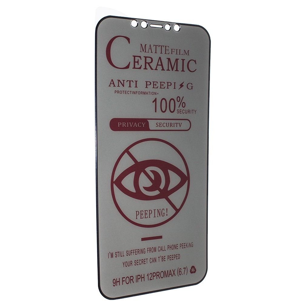 Гнучке скло Ceramic PRIVACY для iPhone 12 Pro Max-0