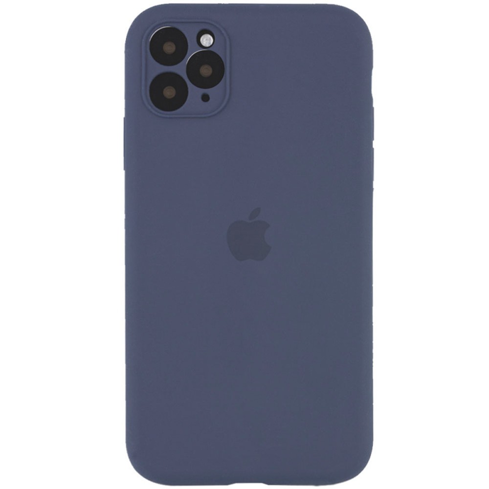 Silicone Case Full Camera Protective (AA) для iPhone 12 Pro Max (Lavender Gray)-0