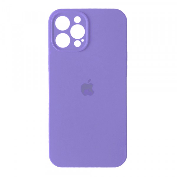 Silicone Case Full Camera Protective (AA) для iPhone 12 Pro Max (Lilac)-0