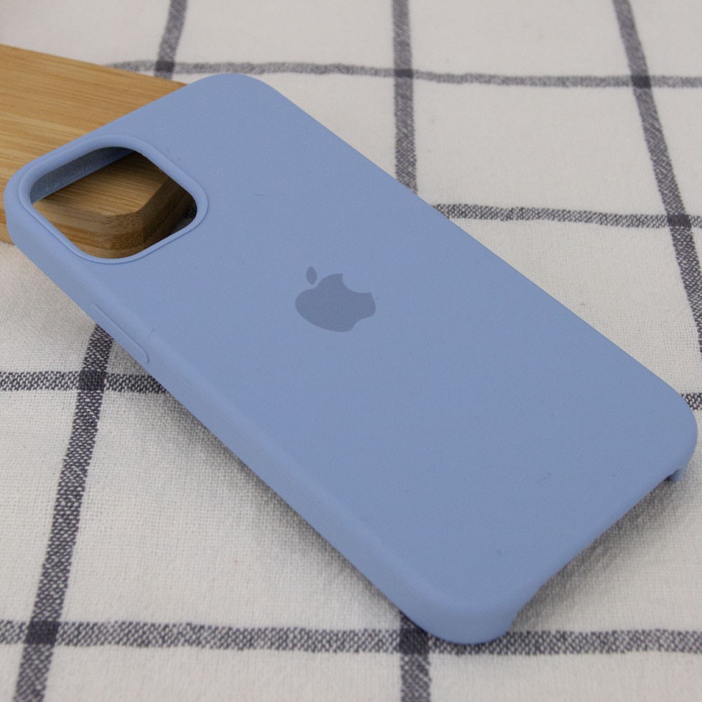 Silicone Case (AA) для iPhone 12 Pro Max (6.7") (Lilac Blue)-1