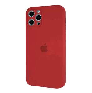 Silicone Case Full Camera Protective (AA) для iPhone 12 Pro (6.1") (Rust)-0