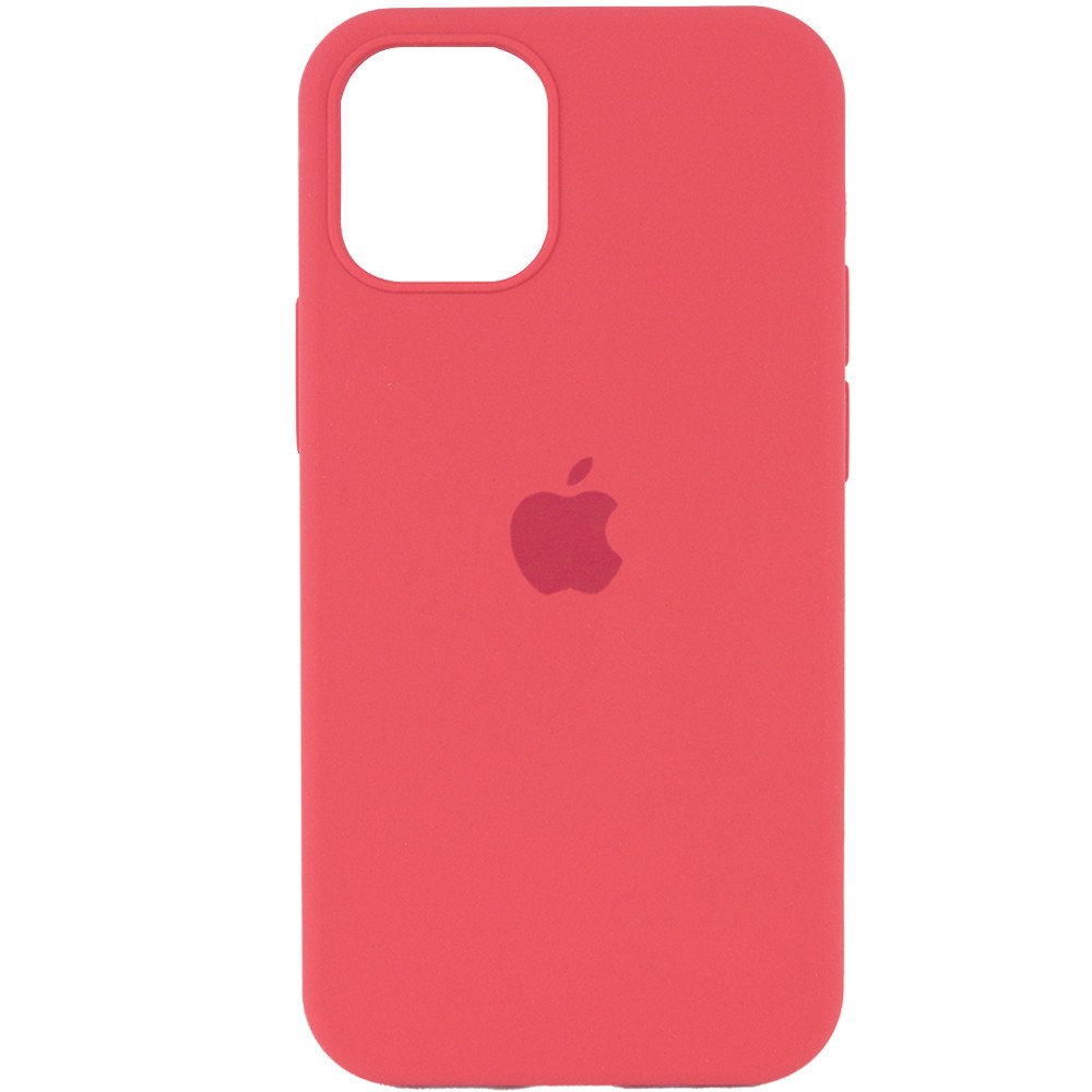 Silicone Case Full Protective (AA) для iPhone 12 / 12 Pro (Camelia)-0