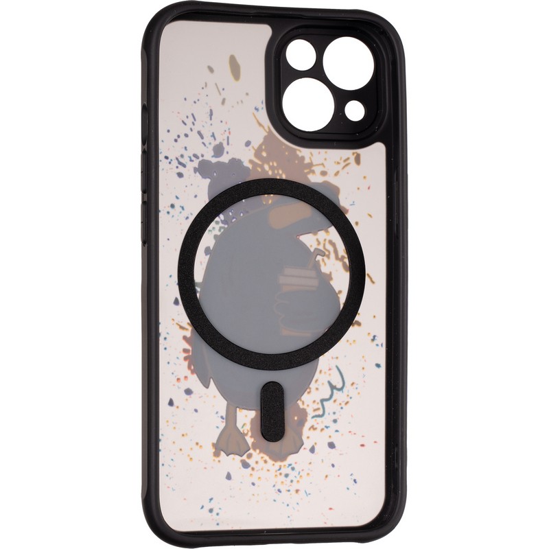 Накладка Gelius Print Magsafe для IPhone 13 Coffee Duck-1