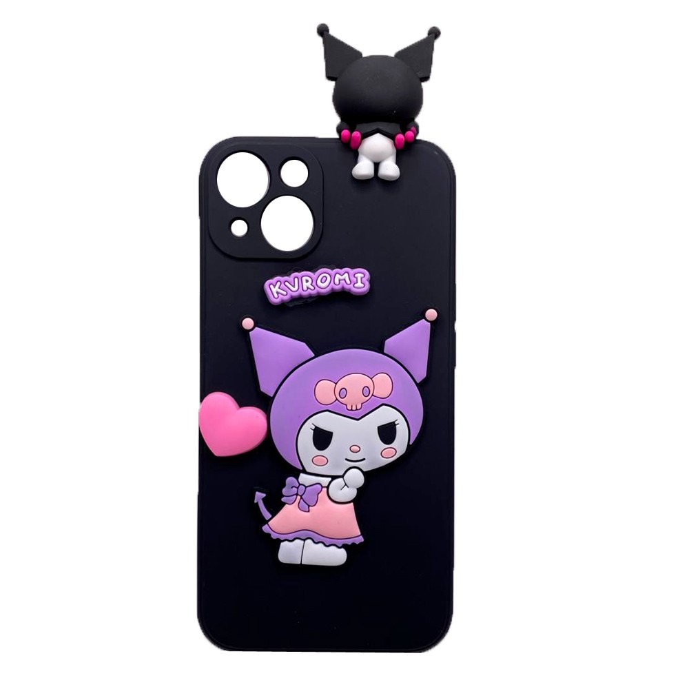 Чохол Kuromi для Iphone 13 (Black)-0