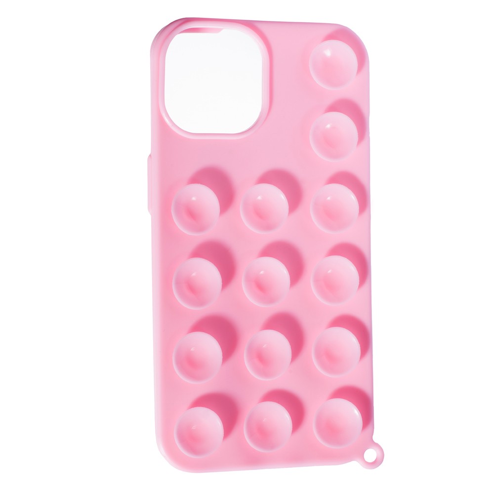 Чохол присоска для iPhone 13 / 14 / 15 / 16  Pink-1