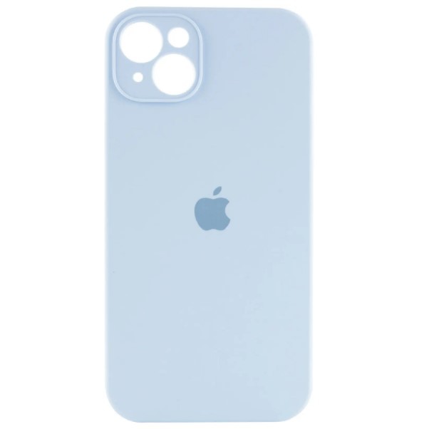 Silicone Case Full Camera Protective (AA) для iPhone 13 (Sweet Blue)-0