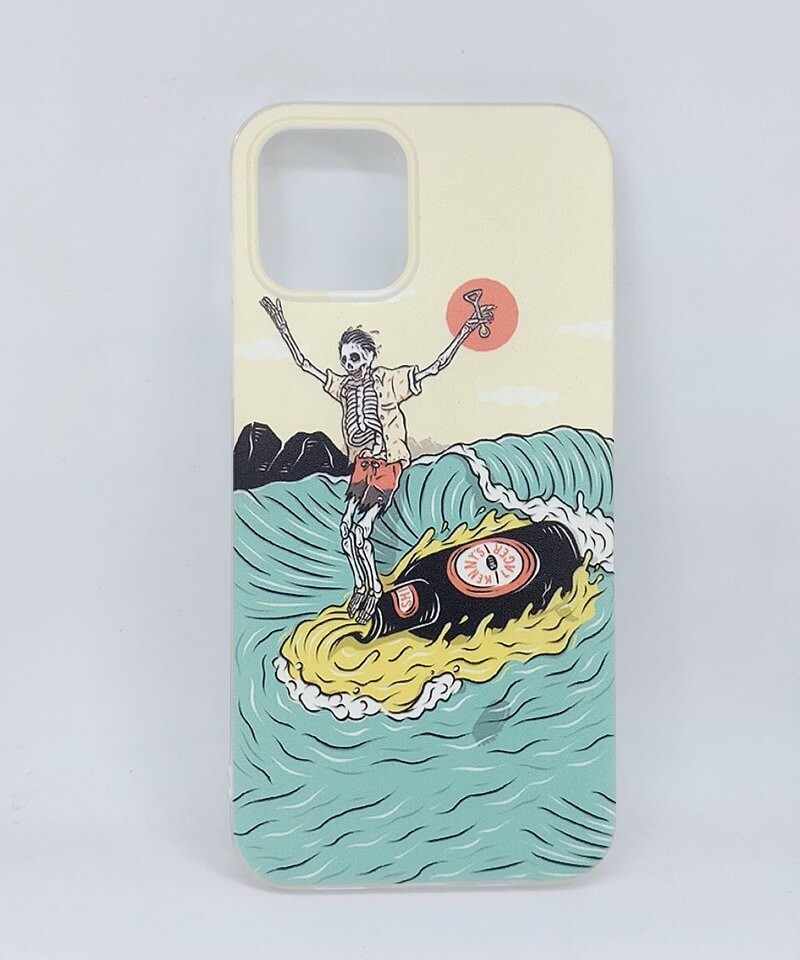 Накладка Skull Cartoon Phone Case для iPhone 12/12 Pro Wave-0