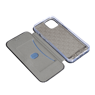 Книжка Premium New для Iphone 13/14 чорна-3