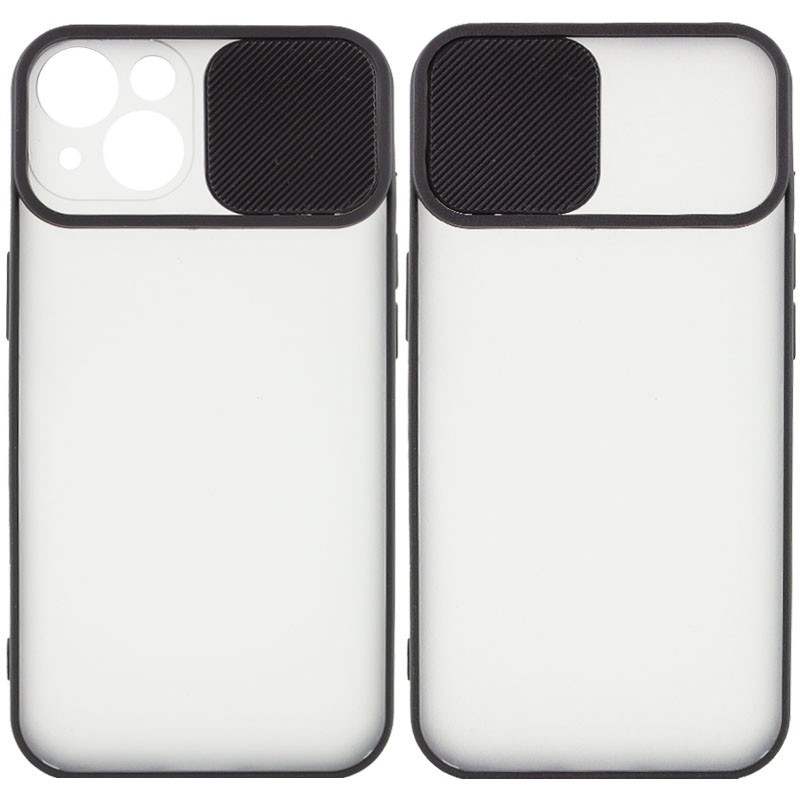 Накладка Camshield mate TPU для IPhone 13 Чорна-0