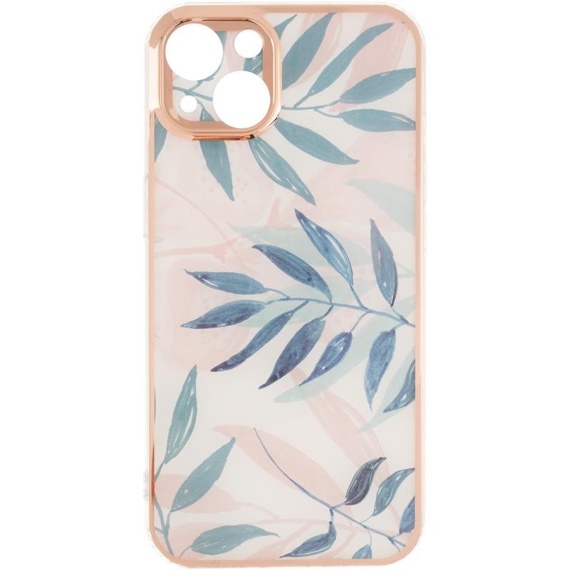 Накладка Leaf Case для iPhone 13 Pink Grass-0