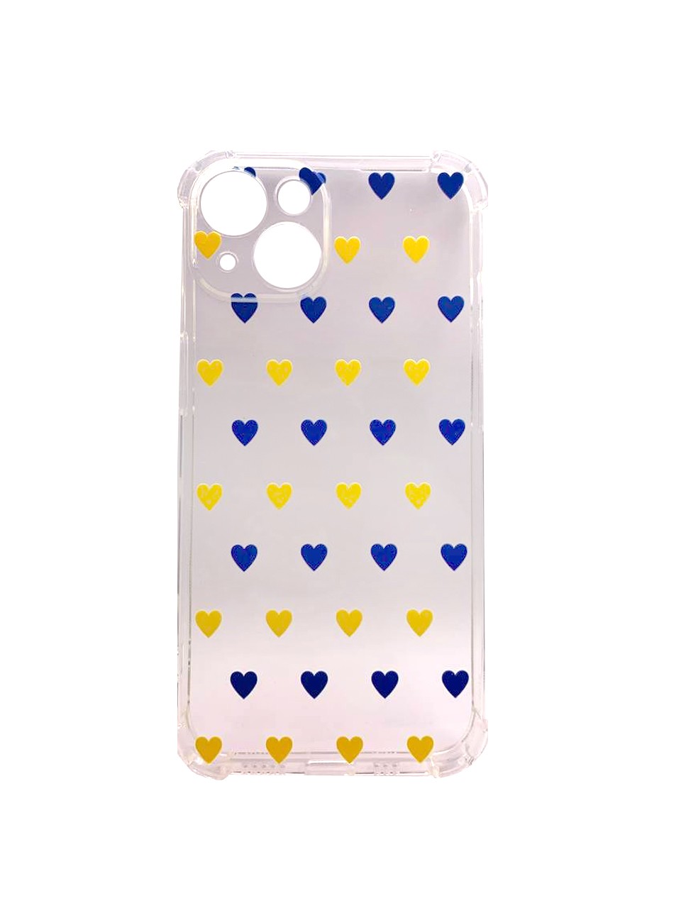 Накладка  WAVE Patriot Clear Case для Iphone 14 (ua hearts)-0