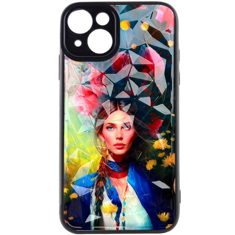 Накладка Ladies для Iphone 13 Квітуча Україна-0