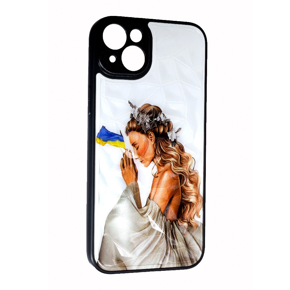 Накладка Prisma Ladies для Iphone 13 Pray for Ukraine-0