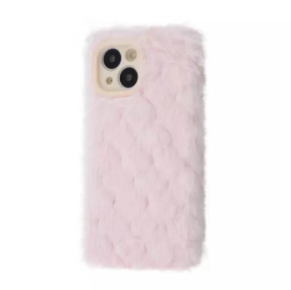Накладка Fluffy Love Case для iPhone 13 (pink)-0