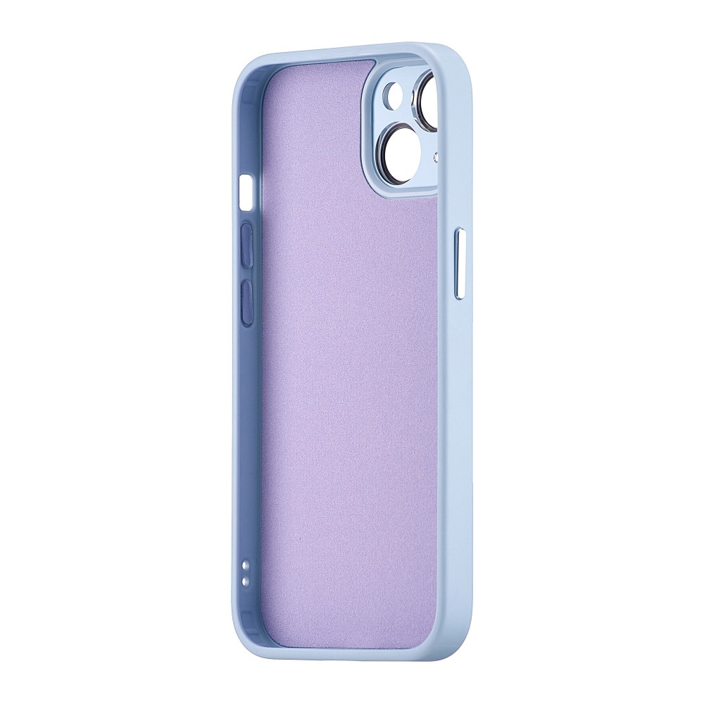 Накладка Glitter Marble Case для Iphone 13 (Light blue)-1
