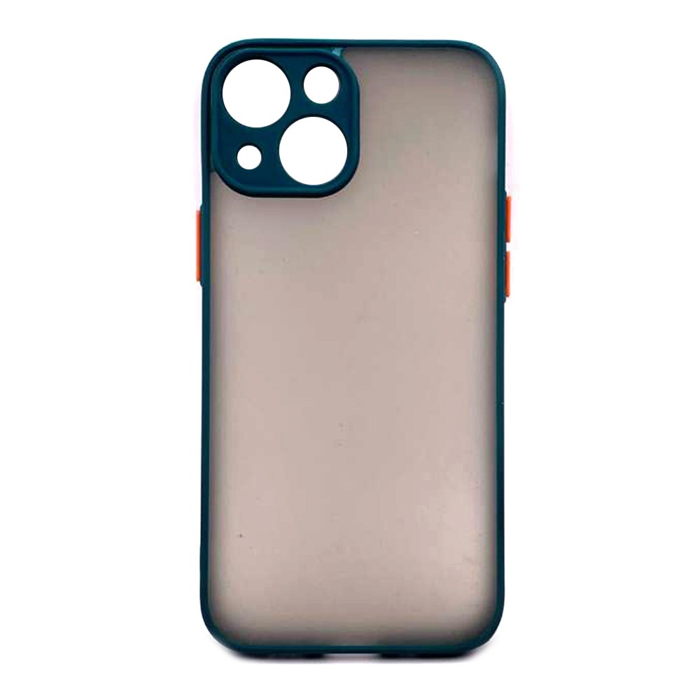 Накладка Totu Gingle Camera для Iphone 13 Mini  Green/Orange-0
