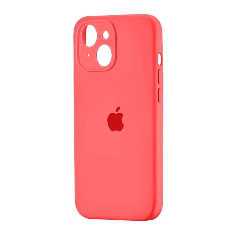 Silicone Case Square Full Camera Protective (AA) для iPhone 13 (Red)-0