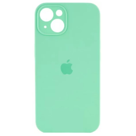 Silicone Case Full Camera Protective (AA) для iPhone 13 (mint gum)-0