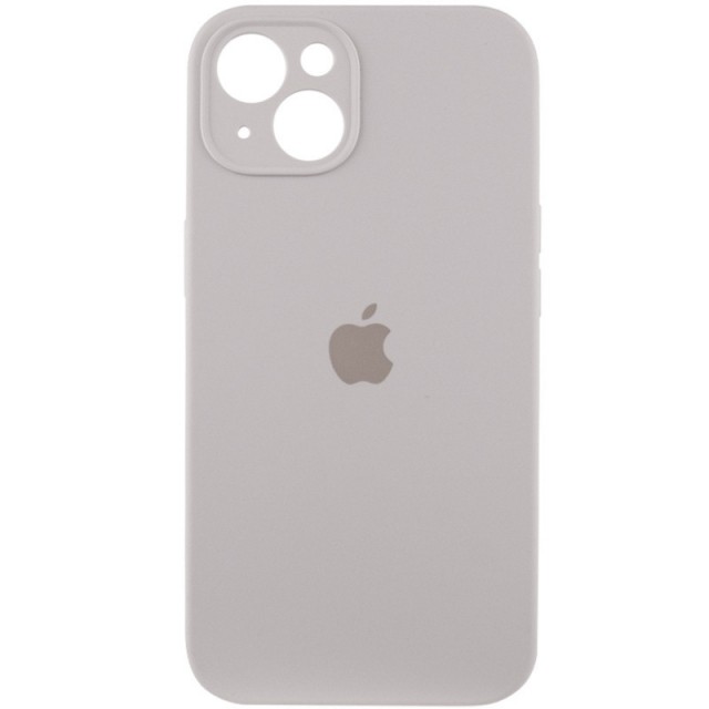 Silicone Case Full Camera Protective (AA) для iPhone 13 (Milk)-0