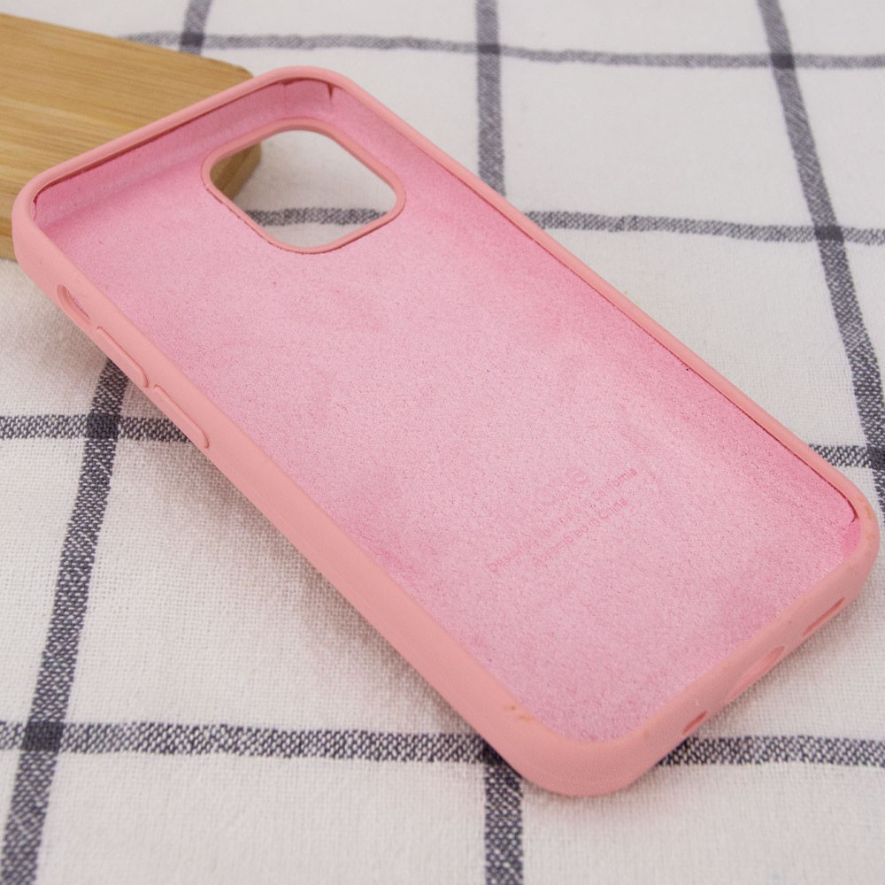 Silicone Case Full Protective (AA) для iPhone 15 (Pink)-1