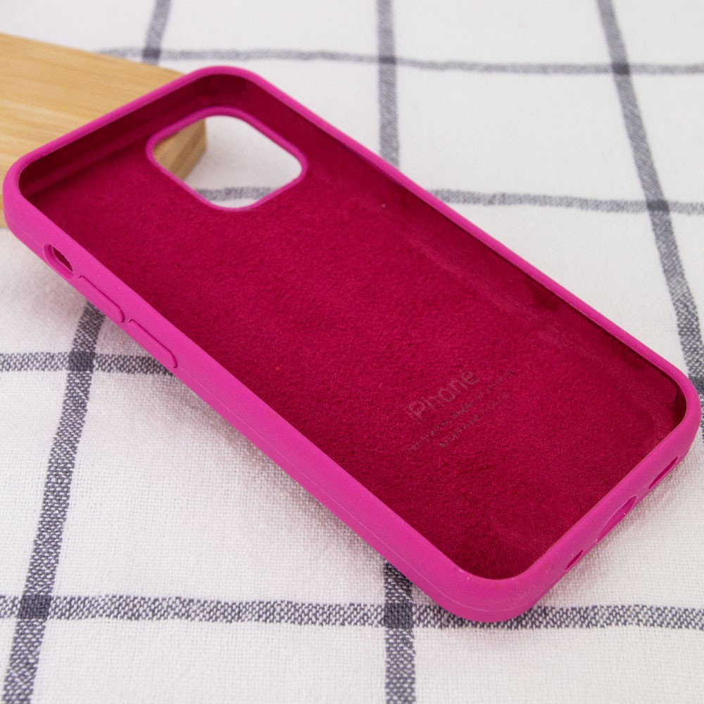 Silicone Case Full Protective (AA) для iPhone 13 (Dragon fruit)-1