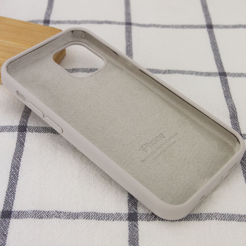 Silicone Case Full Protective (AA) для iPhone 13 PRO MAX (Stone)-1