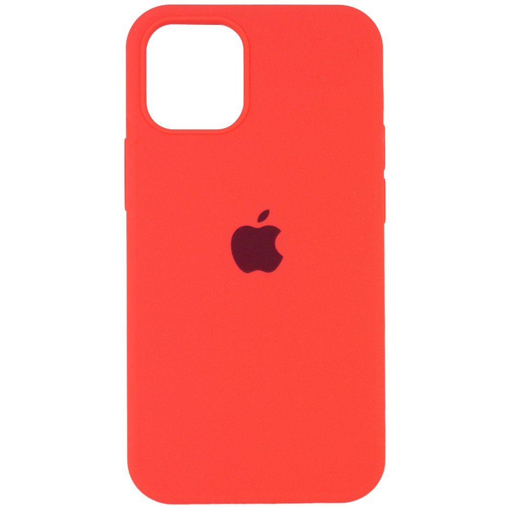 Silicone Case Full Protective (AA) для iPhone 13 (Watermelon red)-0