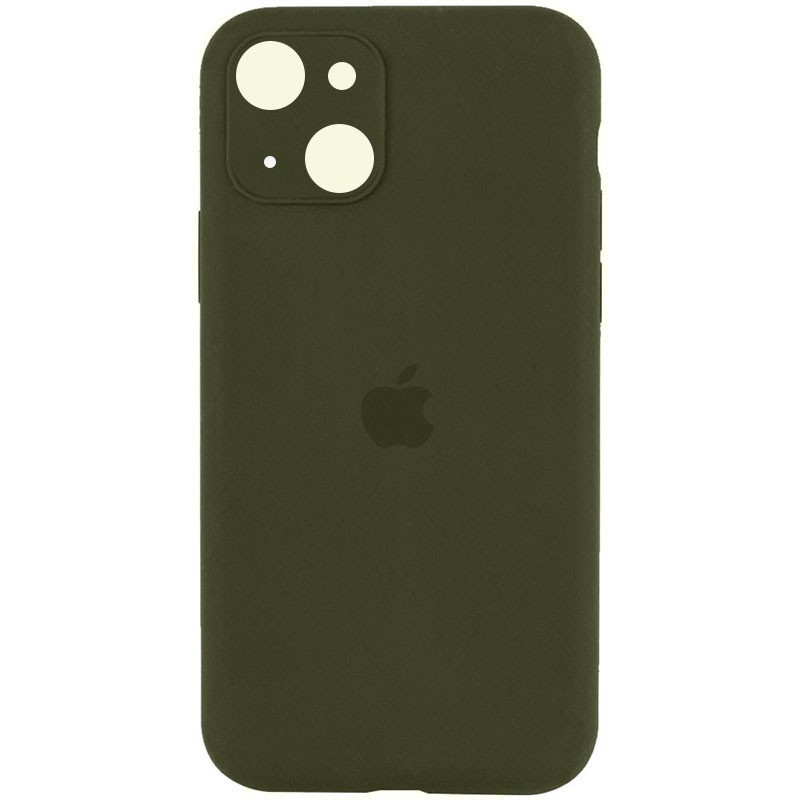 Silicone Case Full Camera Protective (AA) для iPhone 13 (Virid)-0