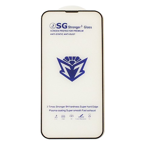 Захисне скло SG Stronger для iPhone 13 mini з сіточкою-0