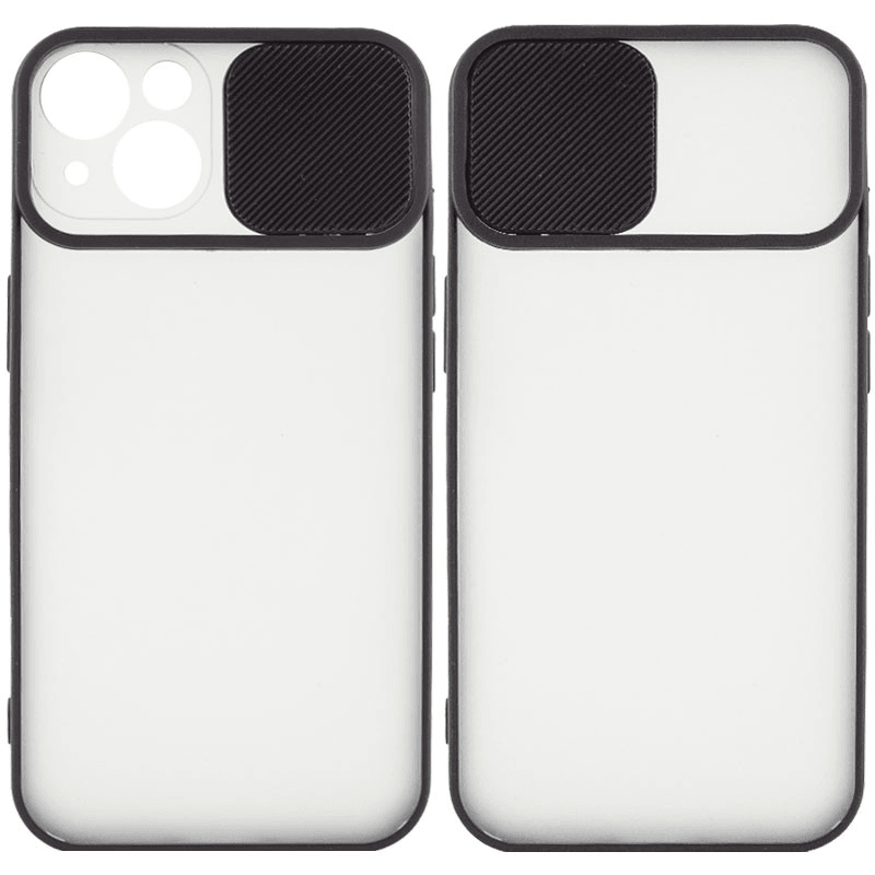 Накладка Camshield mate TPU для IPhone 13 Mini Чорна-0
