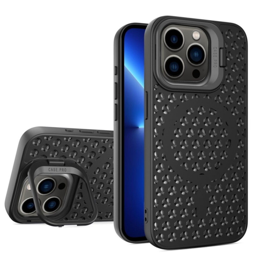 Накладка Cosmic Grater Stand для iPhone 13 Pro Black-0