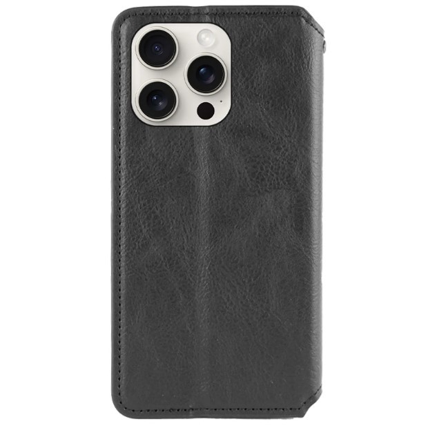 Книжка GETMAN Cubic для iPhone 13 Pro чорна-1