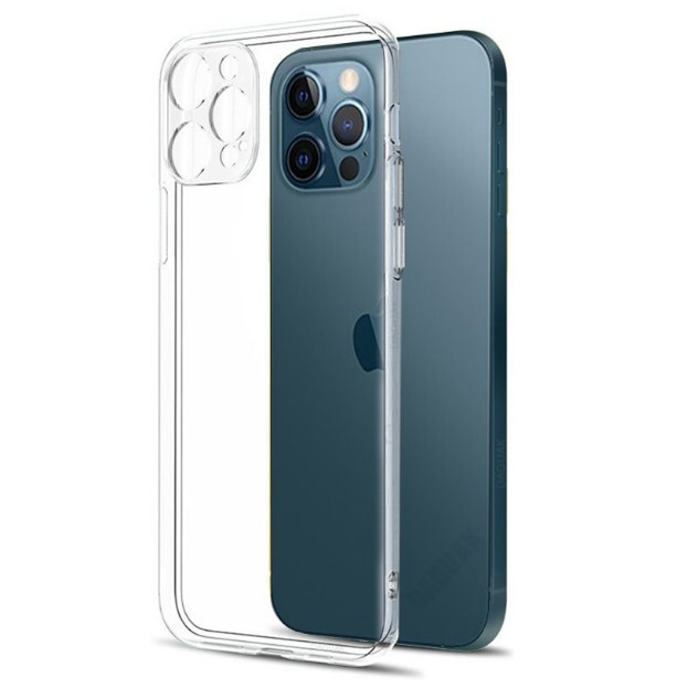 Чоxол Epic Transparent 1,5mm Full Camera для iPhone 15 Pro Max (6.7")   прозорий-0
