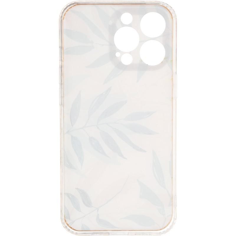 Накладка Leaf Case для iPhone 13 Pro Pink Grass-1