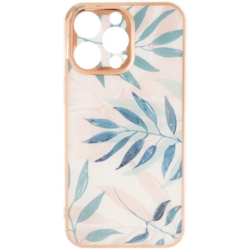 Накладка Leaf Case для iPhone 13 Pro Pink Grass-0