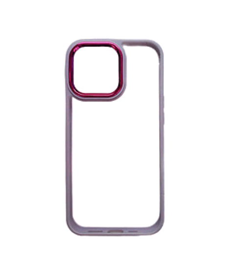 Накладка New Skin Clear Case для iPhone 13 Pro (Lilac)-0