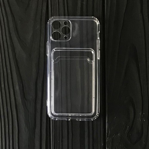 Накладка Space Card Pocket для Iphone 13 Pro Max (силікон)-0