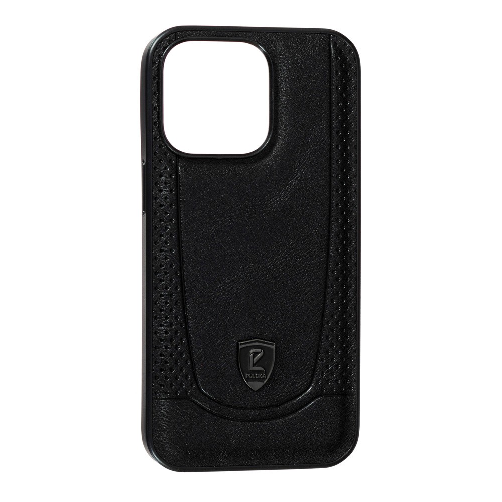 Накладка Puloka Perforation для Iphone 13 Pro Max (Black)-0