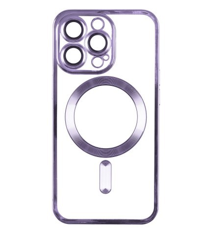 Накладка SHINING Camera MagSafe для iPhone 14 Pro Max Light violet-0